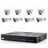 2TB NVR Mix Bundle with 4x MicroBullet's & 4x MegaBall's